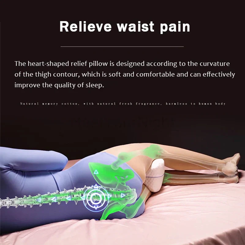 Coussin Ergonomique en Mousse à Mémoire de Forme pour les Jambes