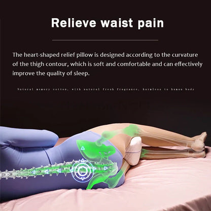 Coussin Ergonomique en Mousse à Mémoire de Forme pour les Jambes