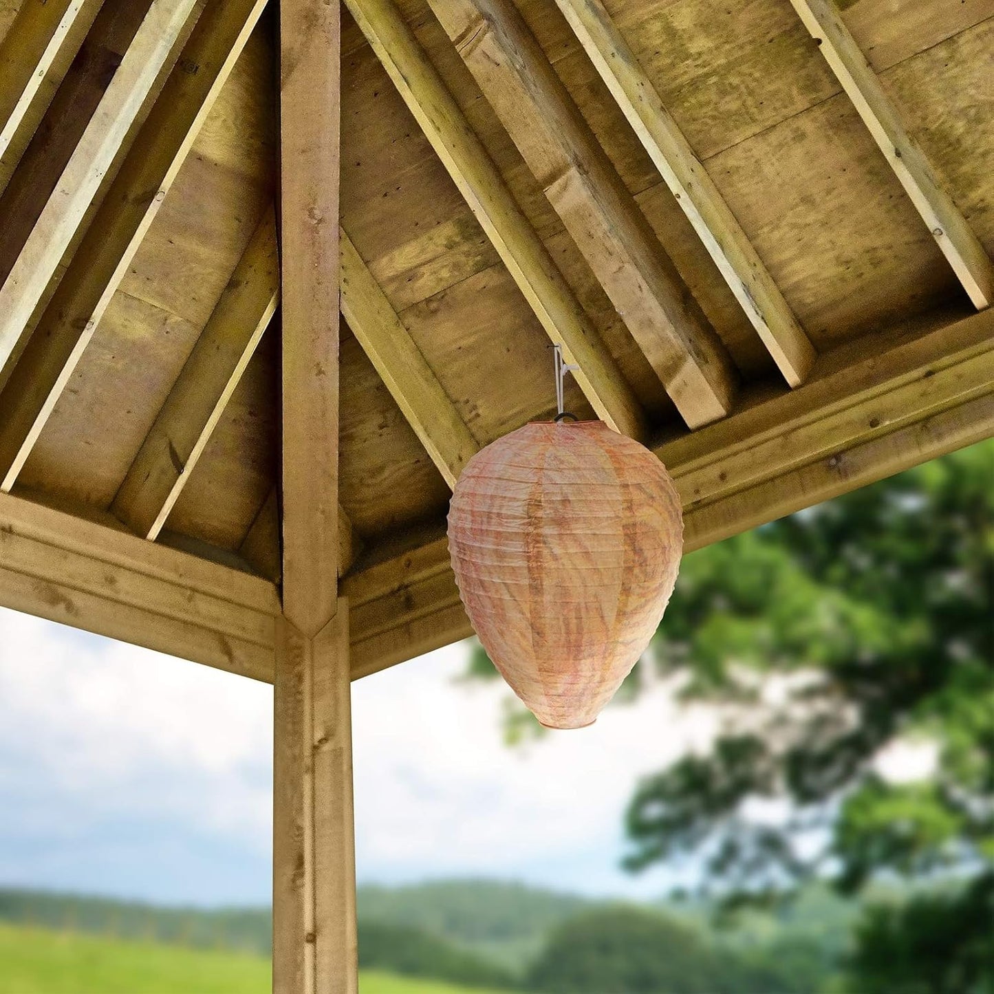 Lampe Anti-nids de Guêpes - Filet de Protection Suspendu contre les Guêpes et les Insectes