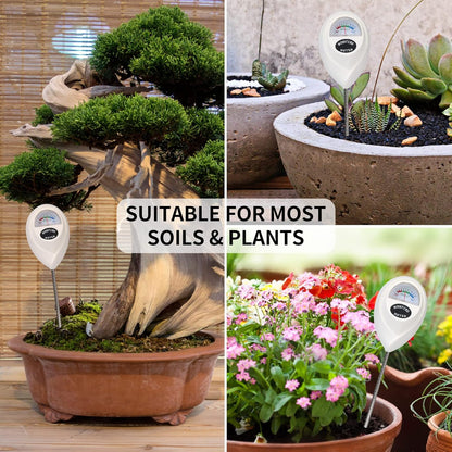Humidimètre de Sol pour une Mesure Précise de L' Humidité dans la Terre - Idéal pour les Soins aux Plantes