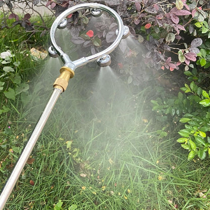 Buse Multi-buses à Anneau en Acier Inoxydable Haute Pression - Embout de Pulvérisation Efficace pour L' Arrosage du Jardin