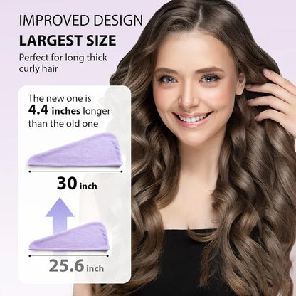 Set de Serviettes de Toilette en Microfibres | Pack de 3 pour un Séchage Rapide