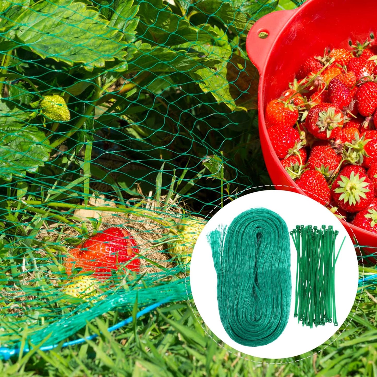 Filets De Protection Pour Les Plantes De Jardin - Filet Vert Contre Les Parasites Et Les Animaux