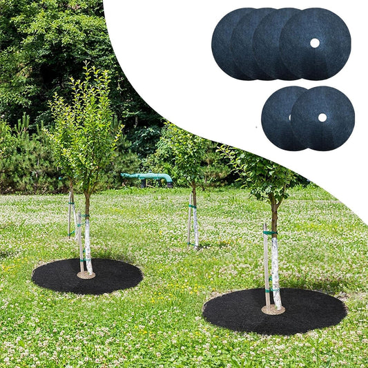 Toile D' Arbre Anti-herbe - Tapis Anti-racines Respirant Pour Le Jardin Et Les Plantes