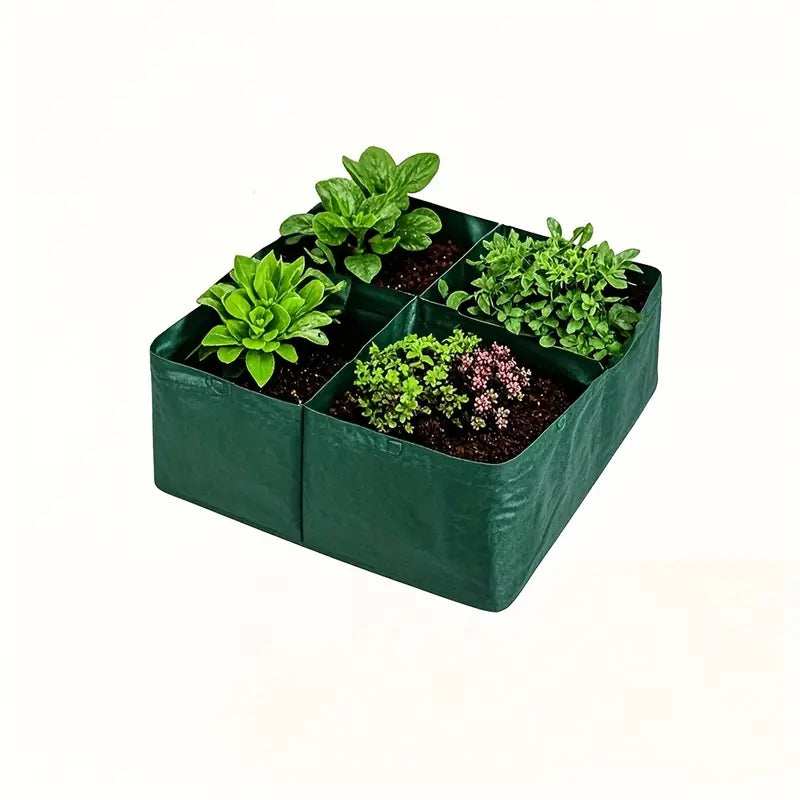 Sac À Plantes À Compartiments Multiples - Rangement Robuste Pour Le Jardin Pour Les Plantes Et Les Herbes Aromatiques