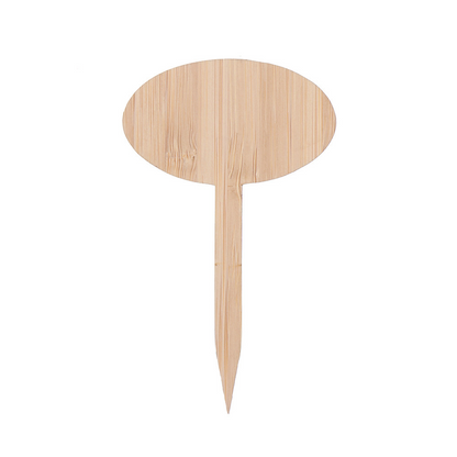 Etiquettes de Plantes en Bois pour le Jardin et le Balcon - Etiquettes Réinscriptibles pour les Herbes et les Plantes