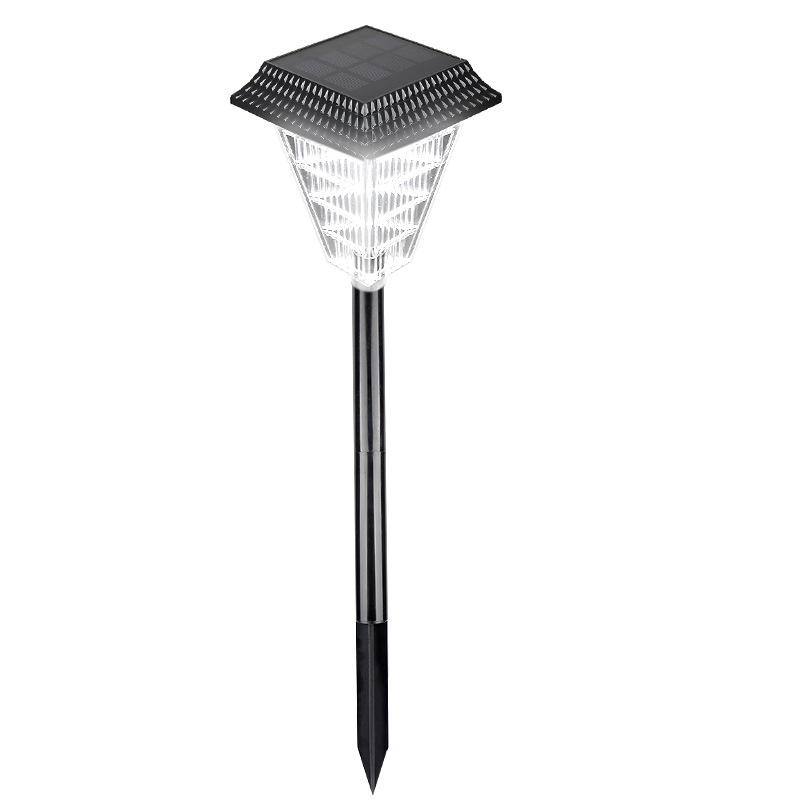 Lampes D' Allée Solaires à Led avec Effet de Lumière Cristalline - Éclairage Extérieur Étanche pour le Jardin et L' Allée