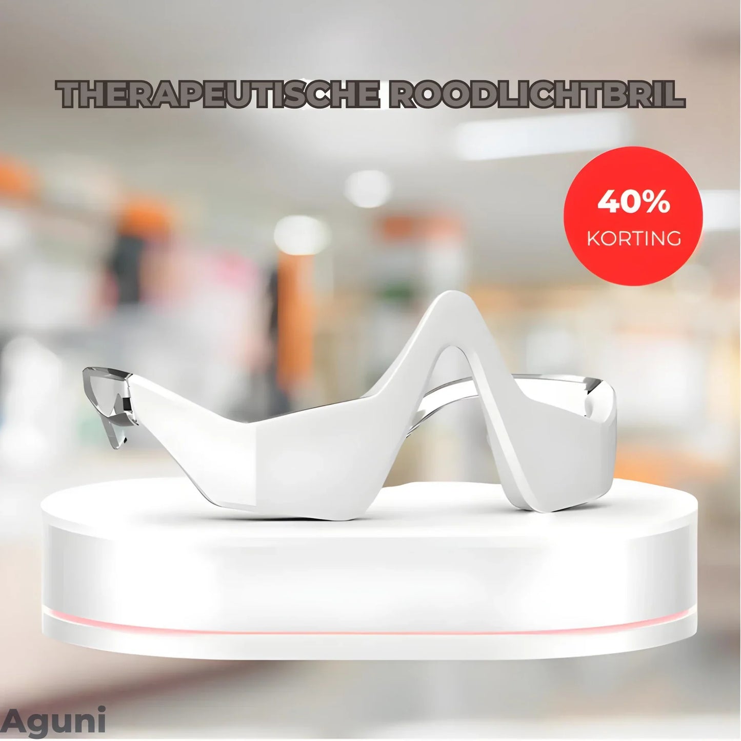 Lunettes Ems Thérapeutiques avec Technologie de Lumière Rouge