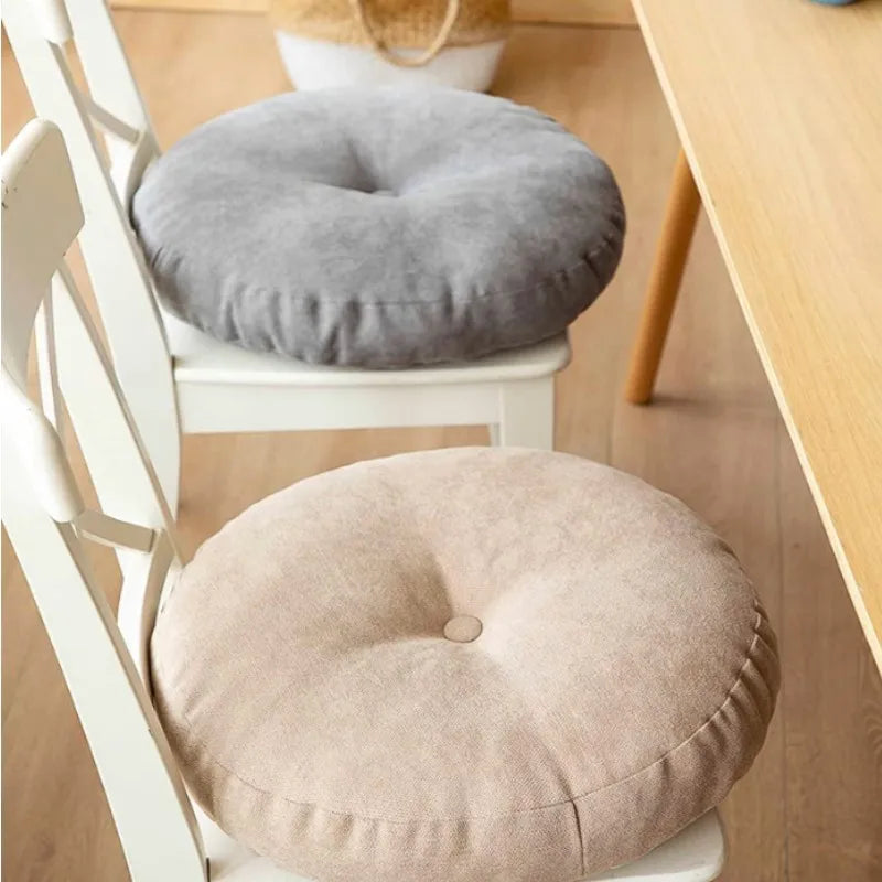 Coussin Rond de Méditation et de Yoga - Coussin de Sol Confortable pour la Détente & le Confort