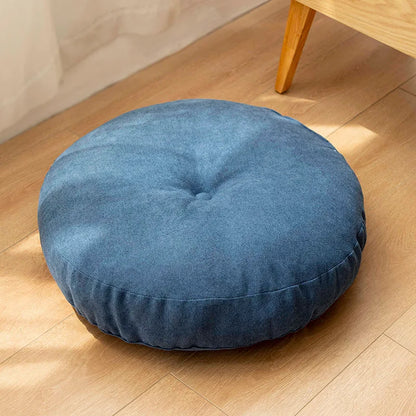 Coussin Rond de Méditation et de Yoga - Coussin de Sol Confortable pour la Détente & le Confort