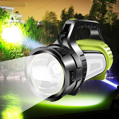 Lampe de Poche LED Double Face - Lampe de Travail Étanche pour L' Extérieur et les Urgences