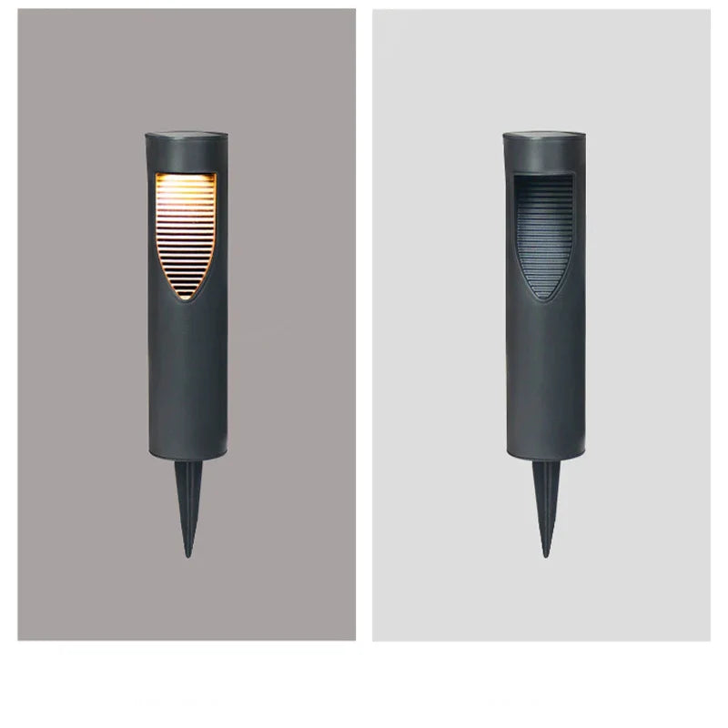 Lampe Solaire De Jardin Moderne - Éclairage Extérieur Led Au Design Élégant Pour La Terrasse Et Le Jardin