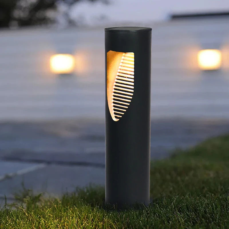 Lampe Solaire De Jardin Moderne - Éclairage Extérieur Led Au Design Élégant Pour La Terrasse Et Le Jardin