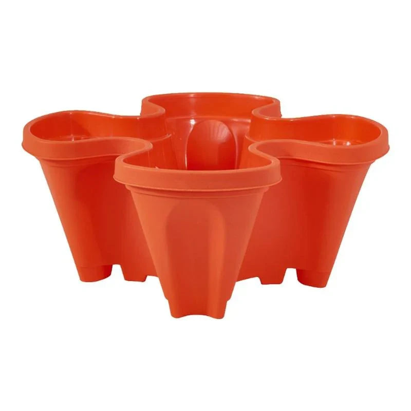 Pots de Plantes Empilables Peu Encombrants - Système de Plantation Vertical sur Roulettes