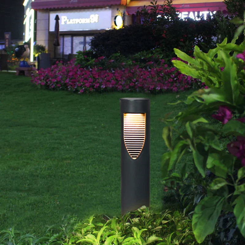 Lampe Solaire De Jardin Moderne - Éclairage Extérieur Led Au Design Élégant Pour La Terrasse Et Le Jardin