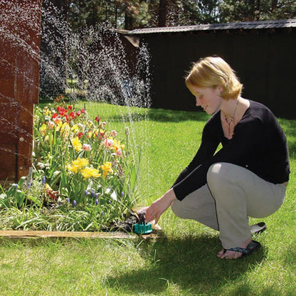 Système D' Arrosage de Jardin 12 en 1 - Arroseur Réglable avec Arrosage à 360 Degrés