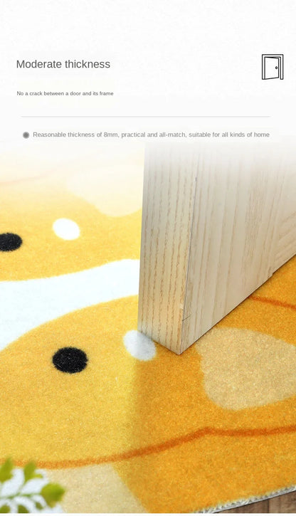 Animal Mignon Tapis Antidérapant - Design Animalier pour la Cuisine , la Salle de Bain et L' Entrée