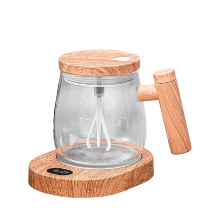 2in1 Tasse de Mixage en Bois