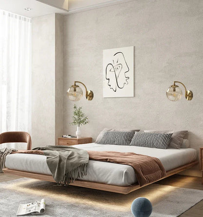 Applique Élégante avec Design en Verre