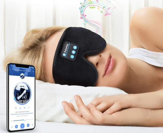 Masque de Sommeil avec Bluetooth et Fonction Musique