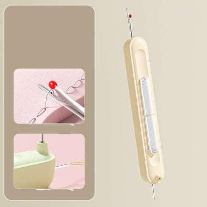 Aide à L' Enfilage de L' Aiguille 2en1