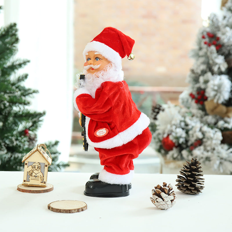 Popo Wacking Santa