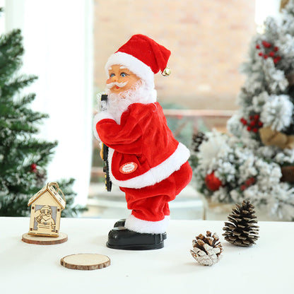 Popo Wacking Santa