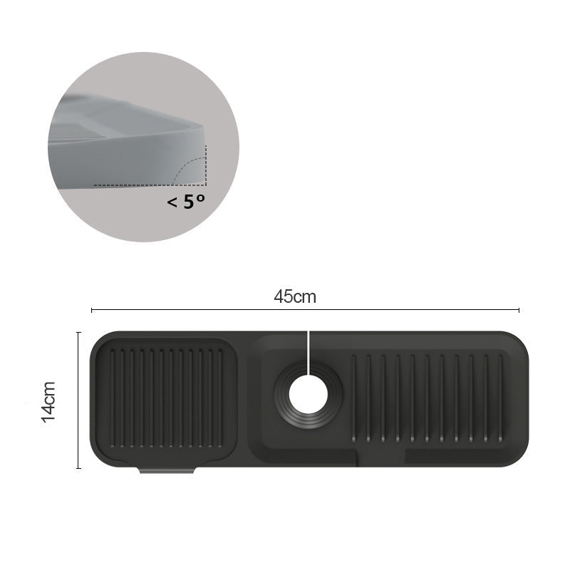 Tapis D' Écoulement Anti-éclaboussures en Silicone