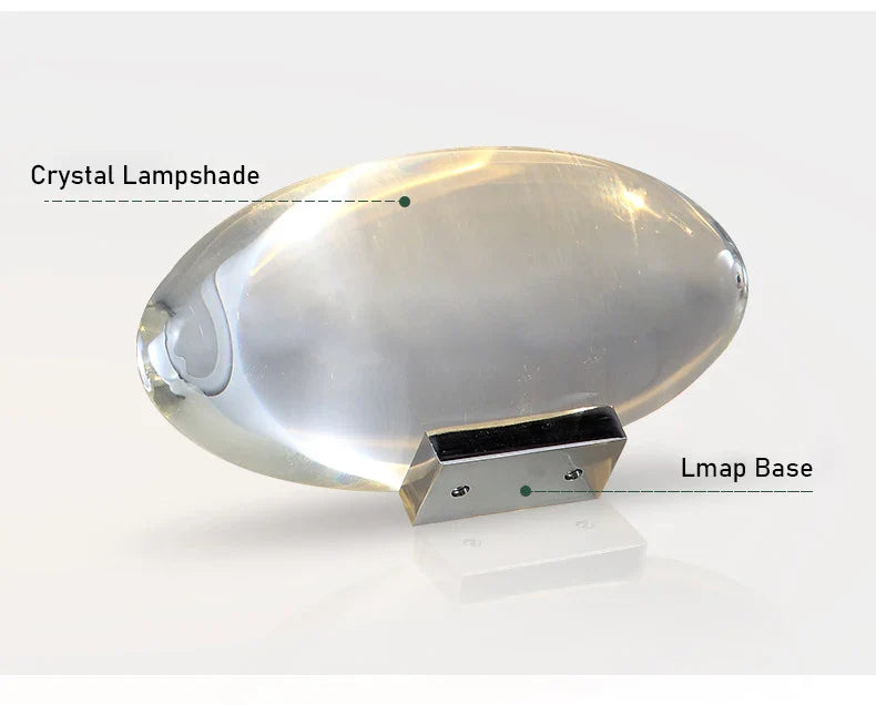 Fascinante Veilleuse en Cristal pour les Yeux