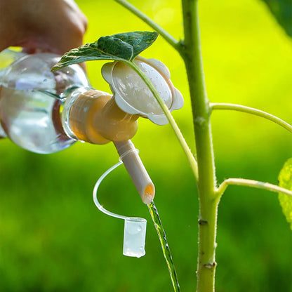 Bouteille à Double Capuchon 2 en 1 Buse de Pulvérisation - Mini Tête de Pulvérisation pour L' Arrosage de Jardin