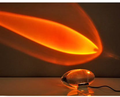 Fascinante Veilleuse en Cristal pour les Yeux