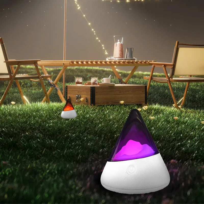 La Veilleuse Iceberg à Led sans Fil - un Design Moderne pour un Éclairage Relaxant