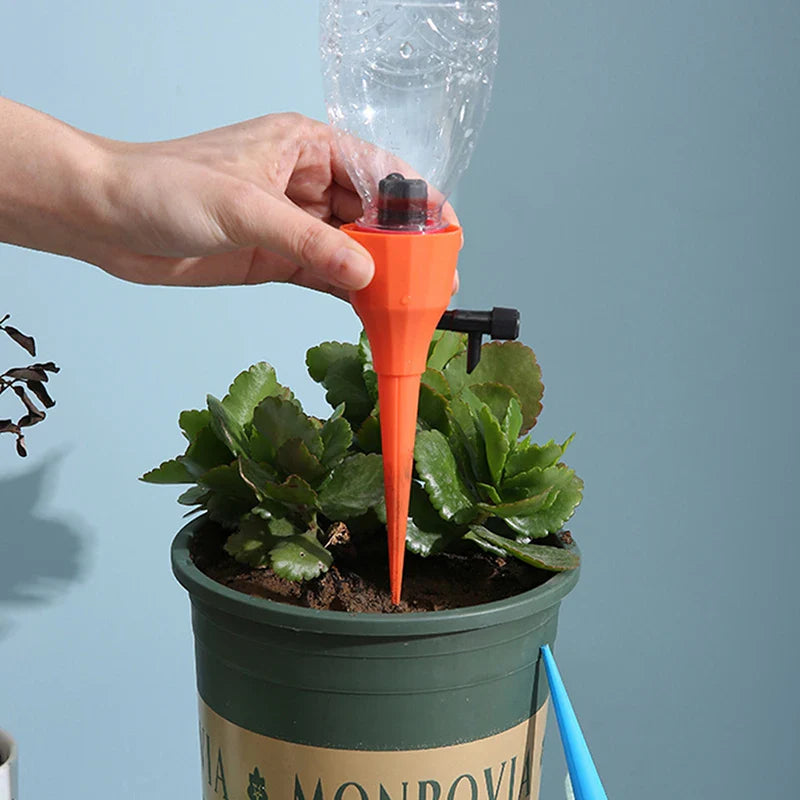 Tête D' Arrosage pour Plantes en Bouteille - Arrosage Goutte à Goutte Automatique pour les Plantes de Jardin