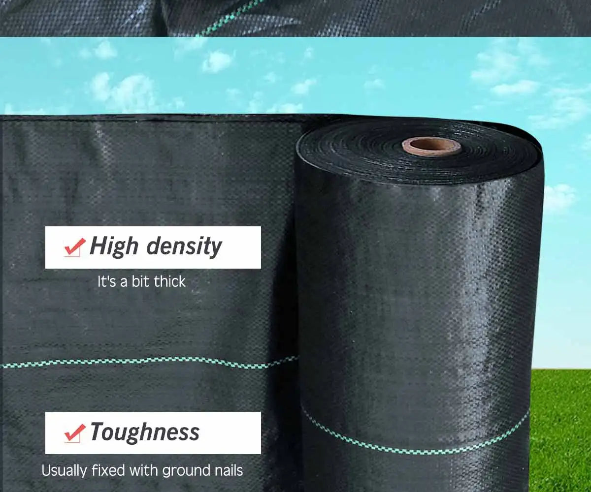 Rouleau de Non-tissé contre les Mauvaises Herbes - Robuste et Respirant pour le Jardinage et L' Entretien des Plantes