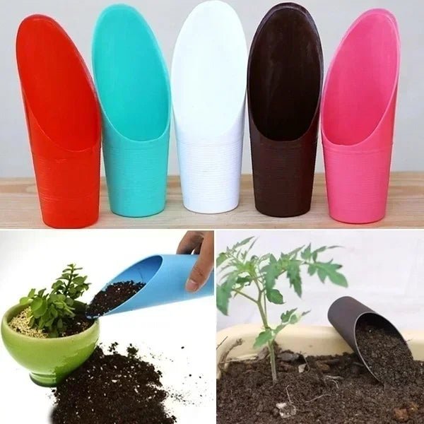 Pelle à Plantes en Plastique - Outil Pratique pour Déplacer et Fertiliser les Plantes