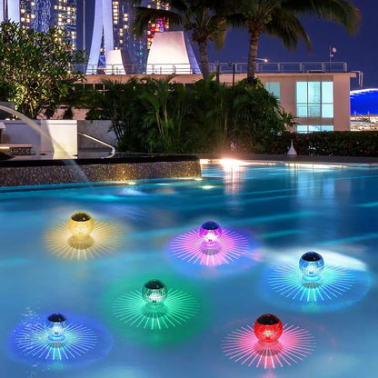 Boules Solaires de Jardin à LED - Lampes Solaires Étanches pour la Décoration Extérieure et L' Éclairage de L' Étang