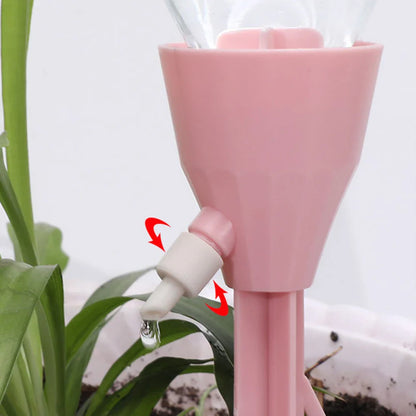 Arroseur Automatique pour Plantes avec Raccord pour Bouteille - Arroseur Goutte à Goutte Efficace pour L' Entretien des Plantes