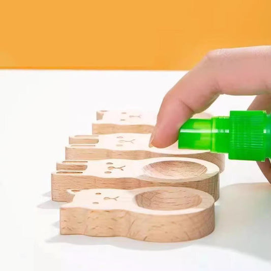 Diffuseur de Parfum Naturel en Bois (Lot de 2)