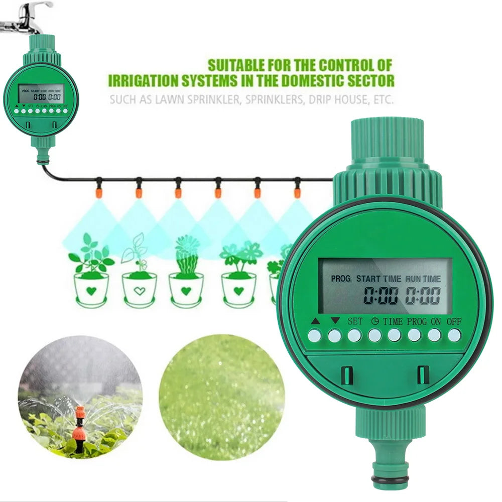 Contrôleur D' Arrosage Automatique - Programmateur D' Eau de Jardin Intelligent pour la Maison