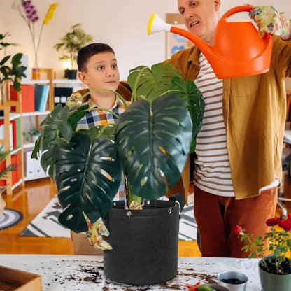 Sac À Plantes En Feutre Avec Poignées - Respirant Et Durable Pour Les Plantes De Jardin Et Les Fleurs
