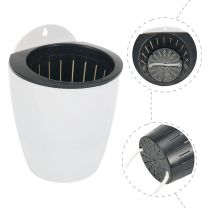 Pot de Fleurs Suspendu Auto-irrigant - Pot de Fleurs Moderne à Fixer au Mur