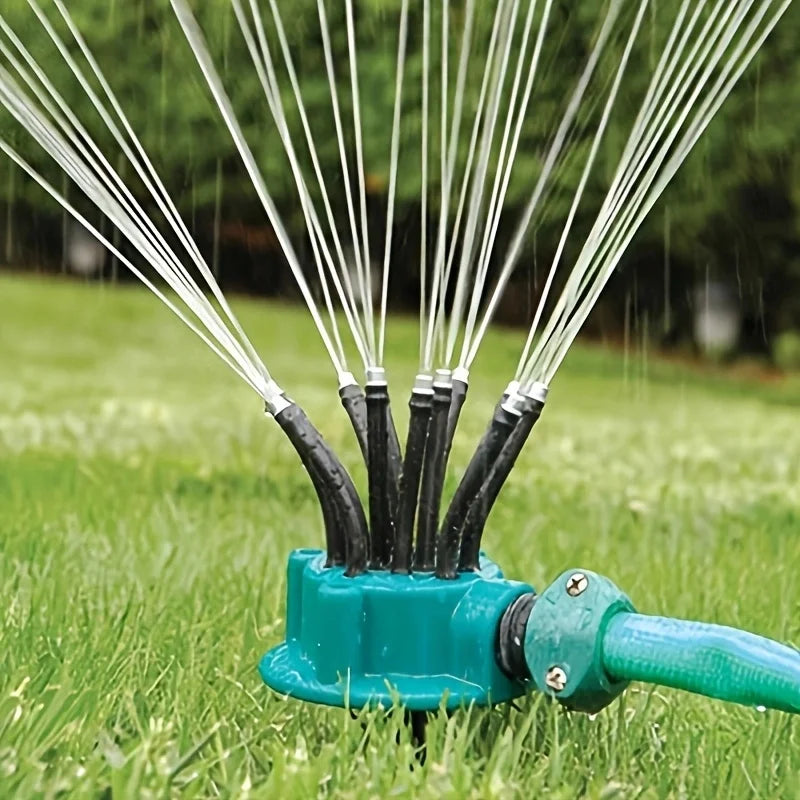 Système D' Arrosage de Jardin 12 en 1 - Arroseur Réglable avec Arrosage à 360 Degrés