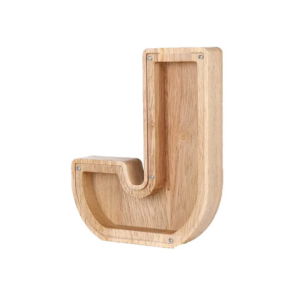 Cochon Alphabet En Bois Avec Fenêtre Transparente Pour Économiser Avec Style