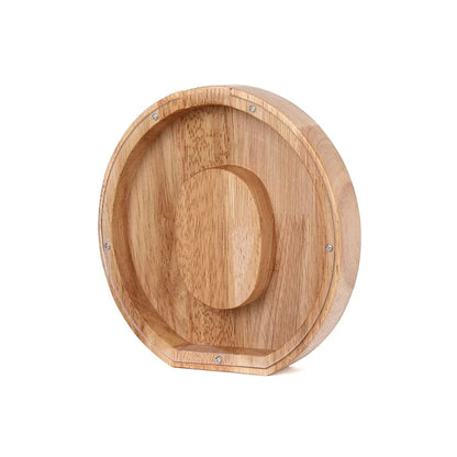 Cochon Alphabet En Bois Avec Fenêtre Transparente Pour Économiser Avec Style