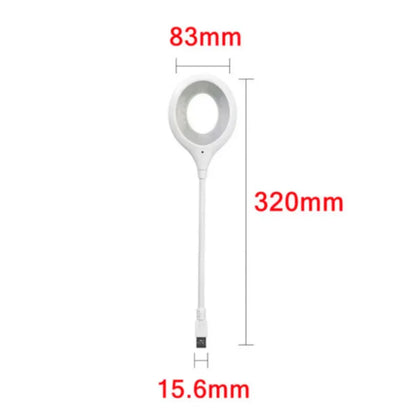 Lumière de Nuit Compacte et Rechargeable - Lumière Led Flexible pour le Bureau et la Table de Chevet