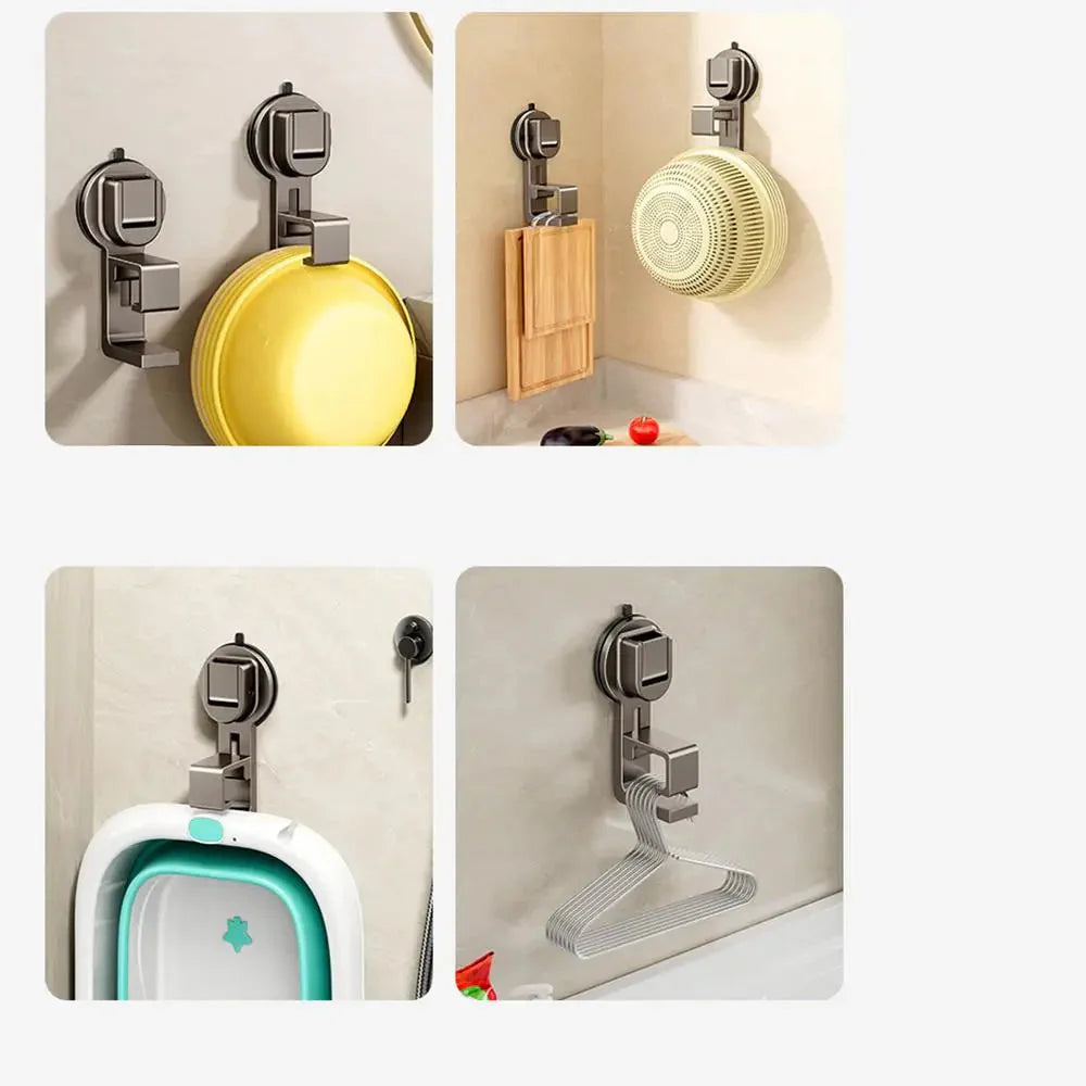 Crochet à Ventouse Moderne et Pratique