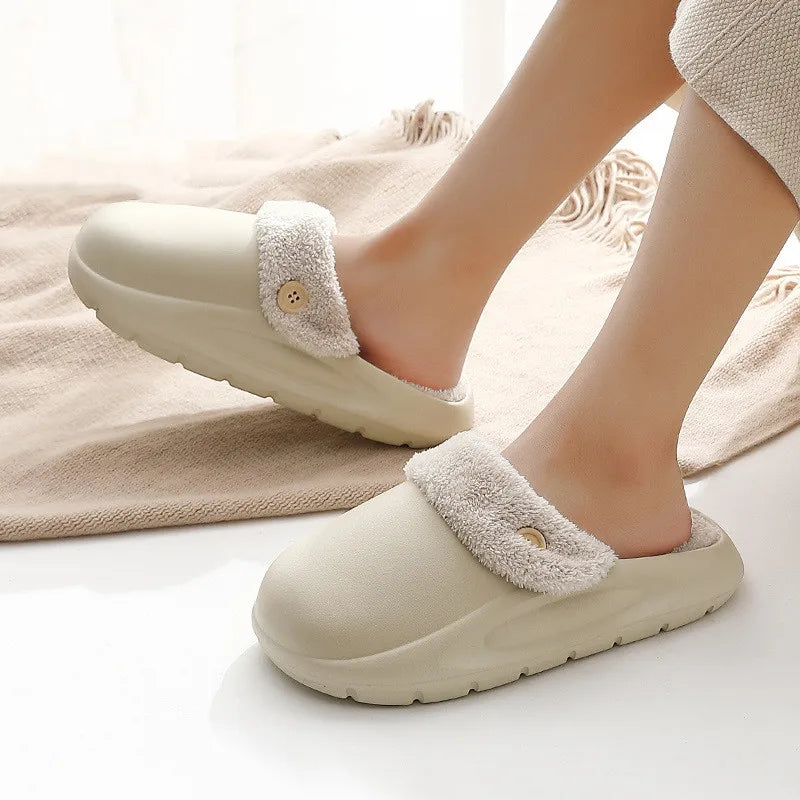 Chaussons Chauds 2en1 pour L' Intérieur et L' Extérieur