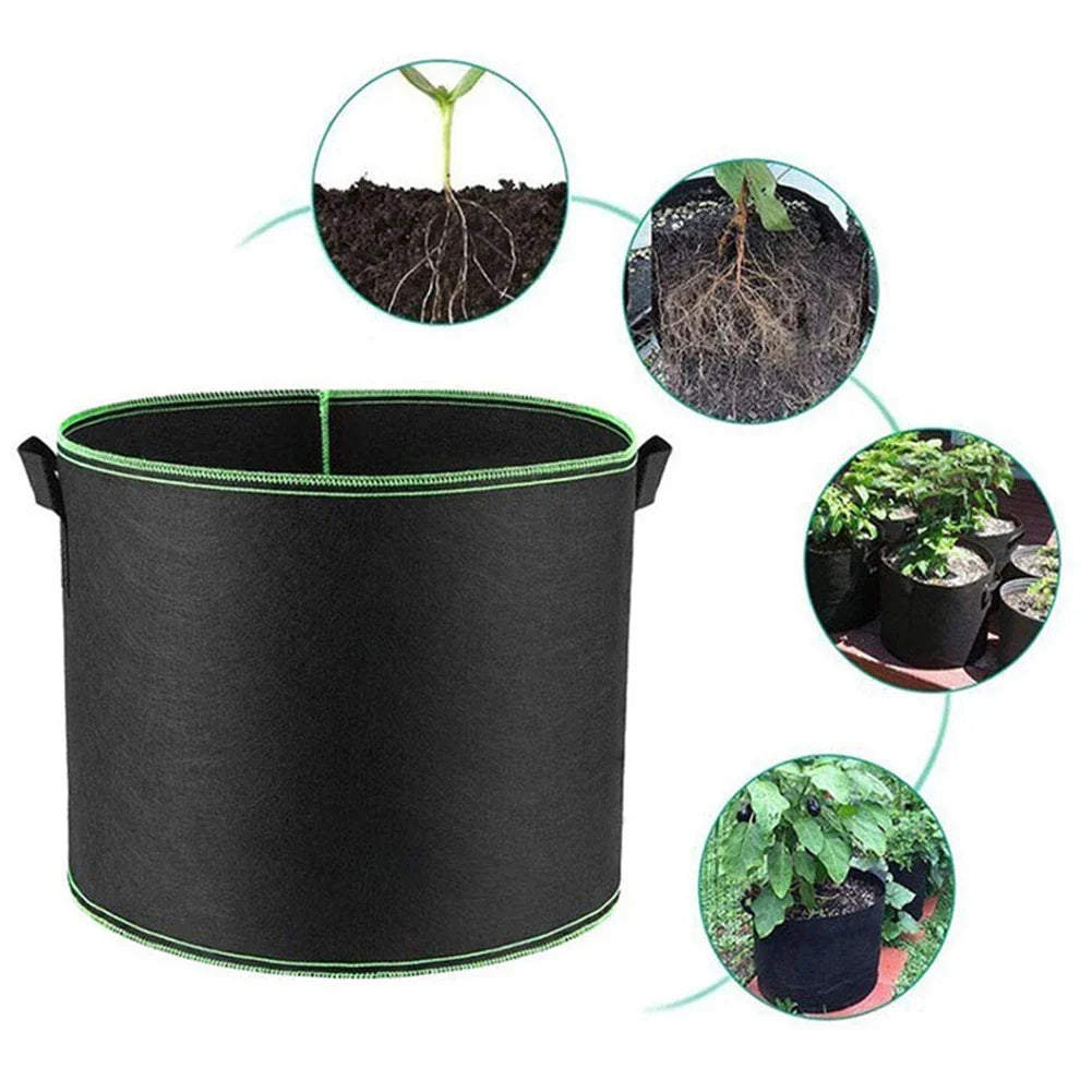 Sac À Plantes En Non-tissé - Conteneur De Jardinage Robuste Avec Poignées Pour Les Plantes