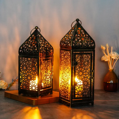 Photophore Vintage au Design Bronze