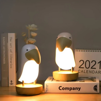 Lampe de Nuit Rechargeable en Forme D' Oiseau